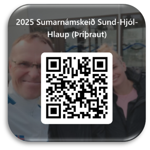 QR kóði fyrir skráningu á þríþrautarnámskeið